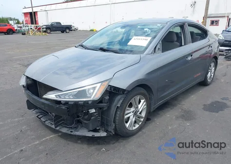2019 Hyundai Elantra Sel from USA, damaged, VIN 5NPD84LF4KH464643